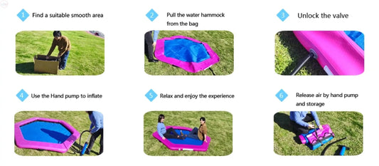 The-Seamless-Unpacking-and-Inflation-of-RelaxMar-Water-Hammock RELAXMAR by MAR1 WATERSPORTS S.L.